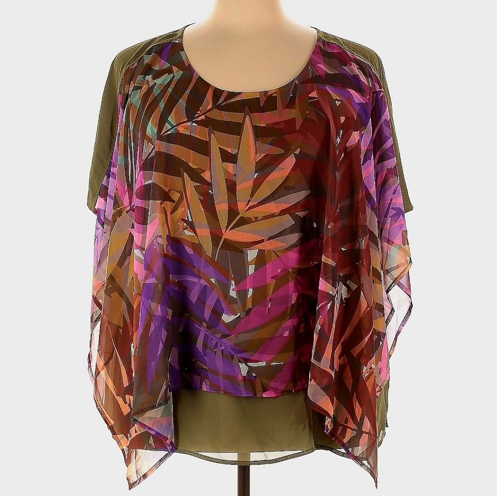 Lane Bryant Floral Blouse